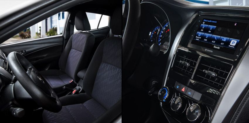 Toyota Yaris cabin