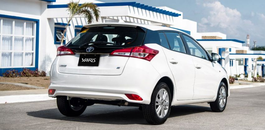 Toyota Yaris rear