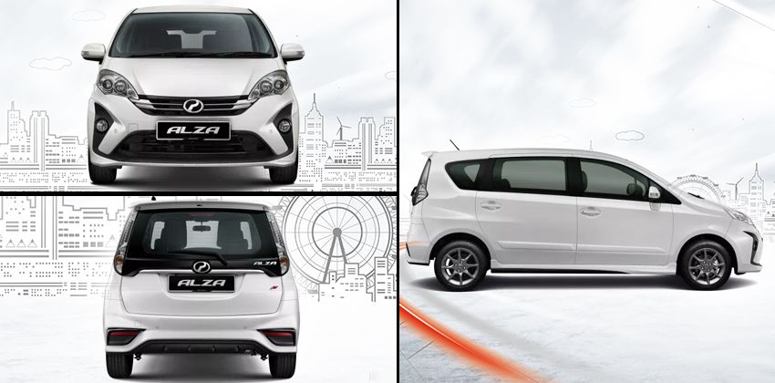 Perodua Alza exterior