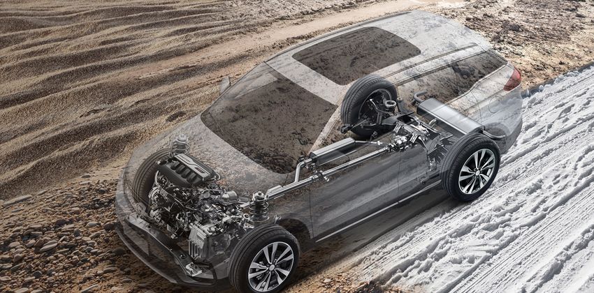 Proton X70 engine and transmission