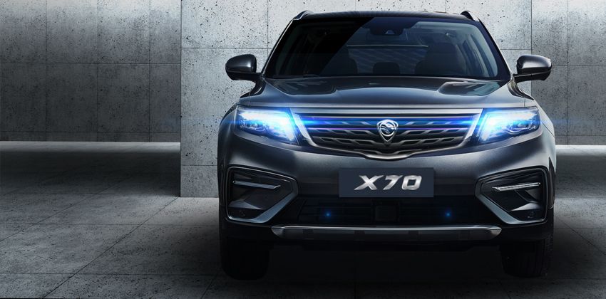 Proton X70 front