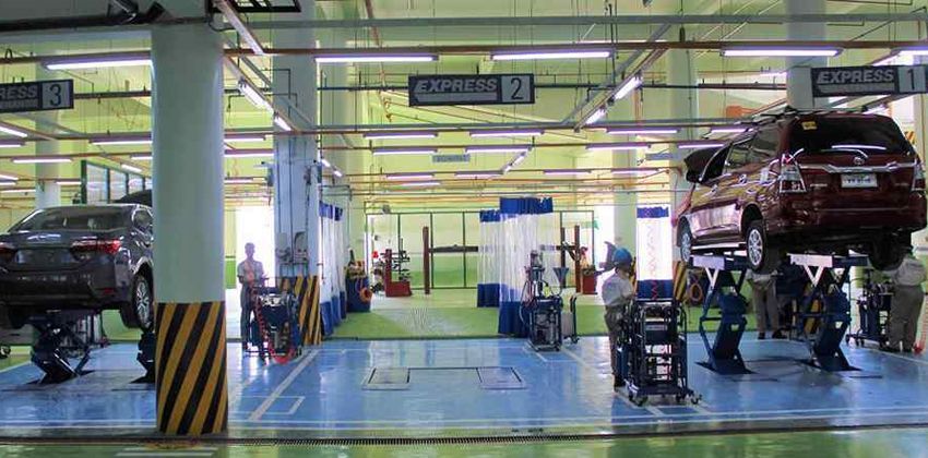Toyota San Jose Del Monte service bay