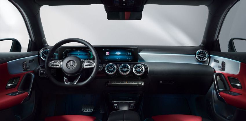 2018 Mercedes-Benz A-Class cabin