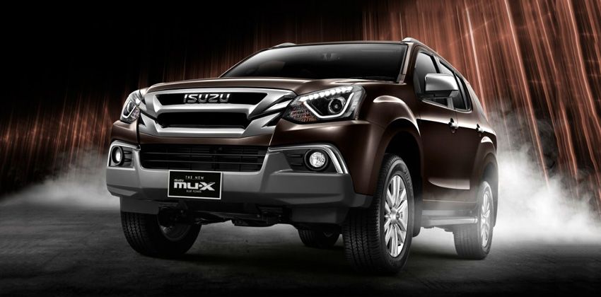 ISUZU mu-x front