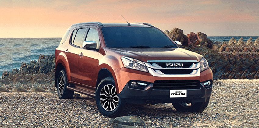 ISUZU mu-x exterior