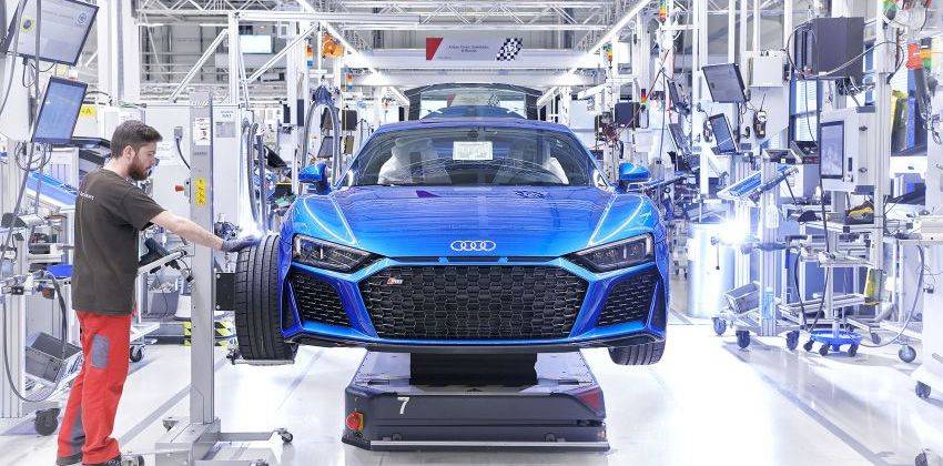 Audi R8 In Making