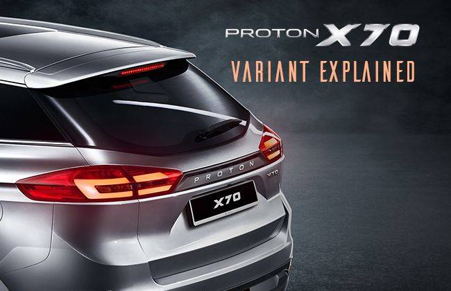 Proton X70 buyers guide - Variant comparison