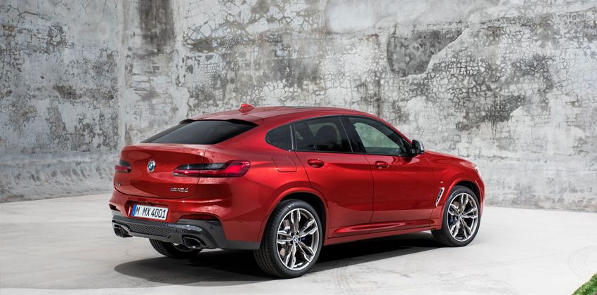 2019 BMW X4 rear