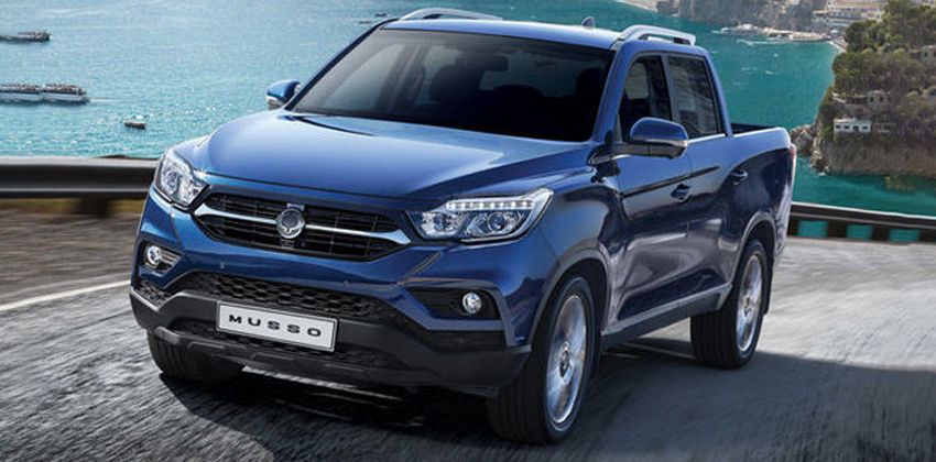 Ssangyong Musso front 