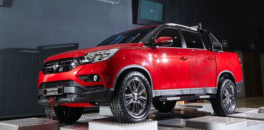 Ssangyong Musso exterior 