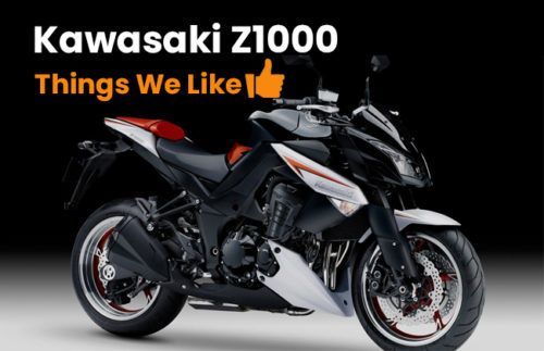Kawasaki Z1000: Things we like