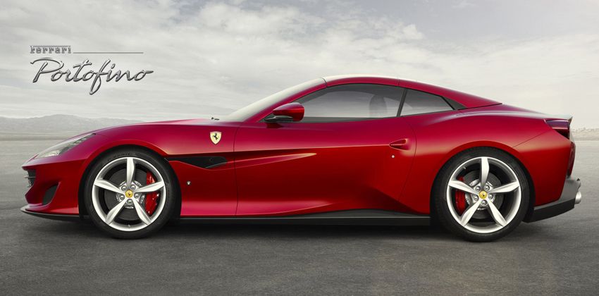 Ferrari Portofino Side