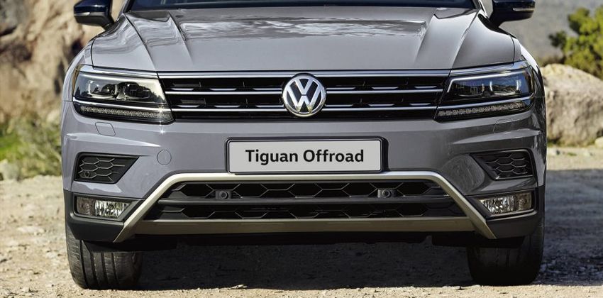 new Tiguan Offroad front