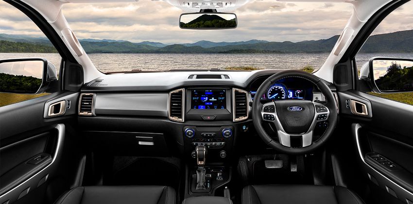 Ford Ranger 2.0L Wildtrack interior