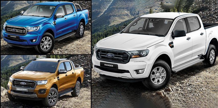 Ford Ranger varinats