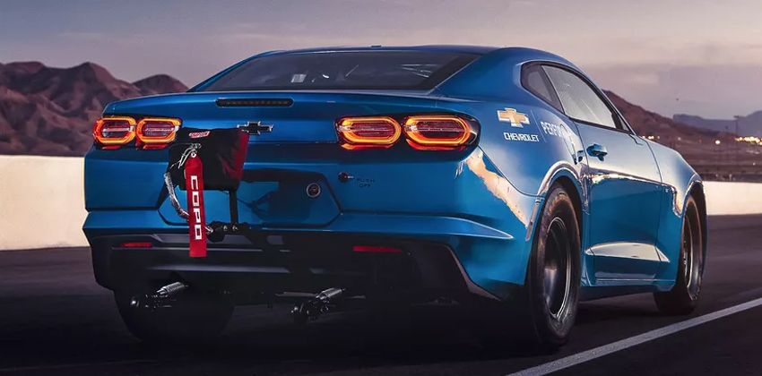 Chevy Camaro eCOPO rear