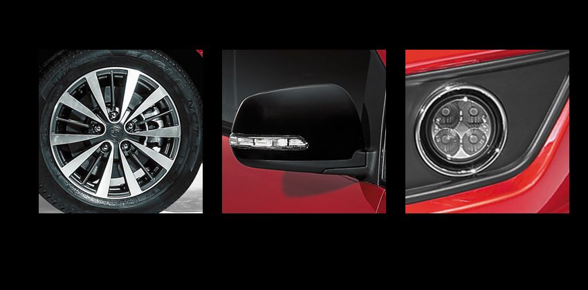 Proton Exora exterior features