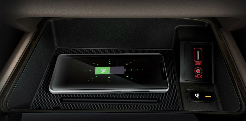 2019 Kia Grand Carnival Wireless Charging