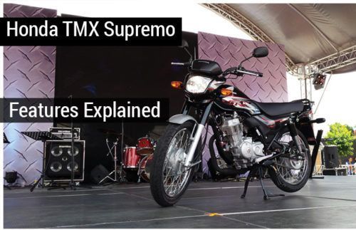 Honda TMX Supremo: Features explained
