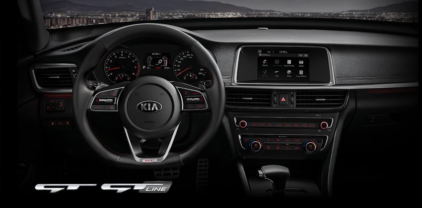 2019 Kia Optima GT Dash