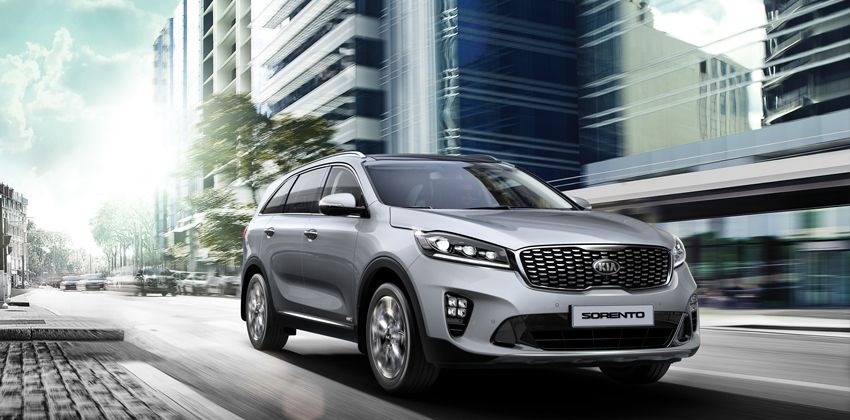 2018 Kia Sorento Front Angular