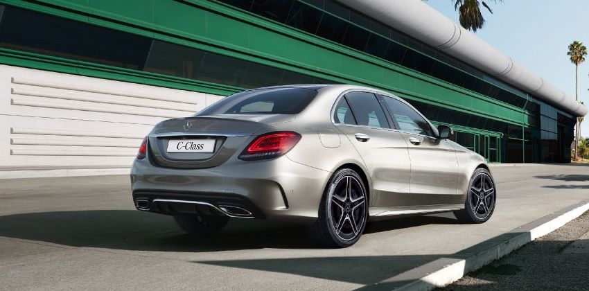 Mercedes-Benz C-Class facelift rear