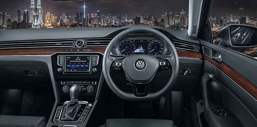 Volkswagen Passat cabin 