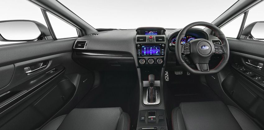Subaru STI interior