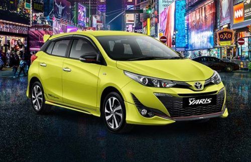 Toyota Yaris spotted under the hiked up cover in Malaysia, CKD soon?