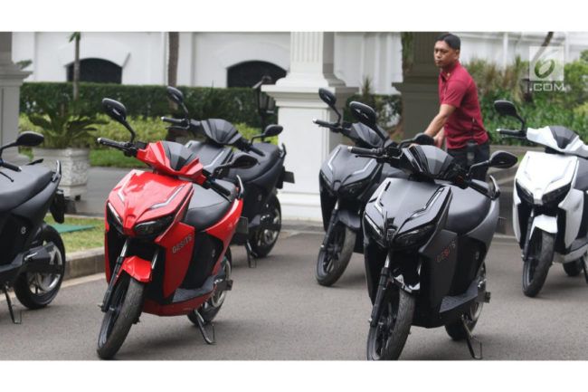 Membedah Spesifikasi Gesits, Motor Listrik Jokowi yang Viral Saat Lelang Membedah Spesifikasi Gesits, Motor Listrik Jokowi yang Viral Saat Lelang