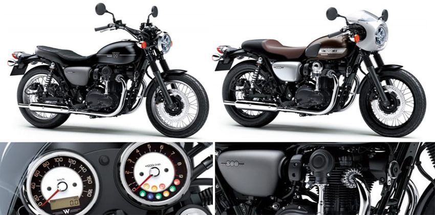 new W800 street and cafe racer