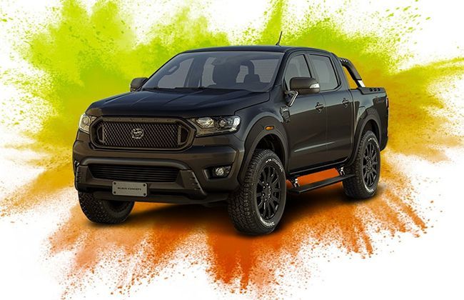 Ford unveils a blacked-out Ranger