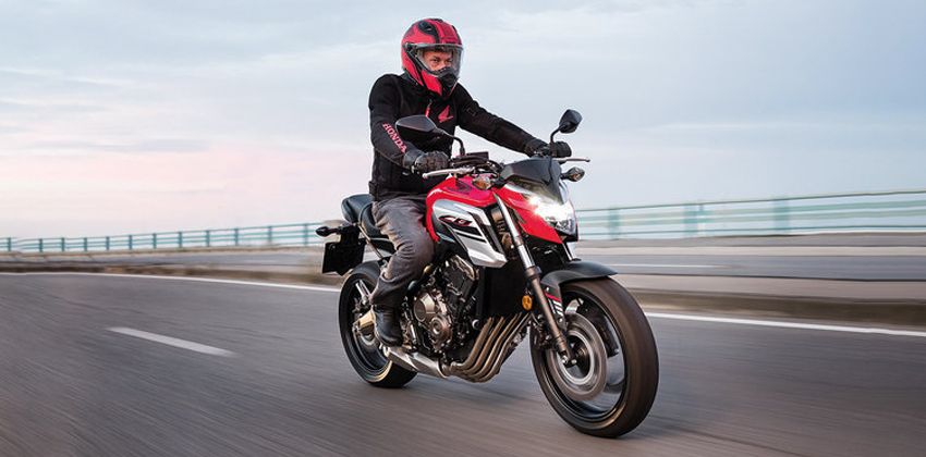 Honda CB650F ride
