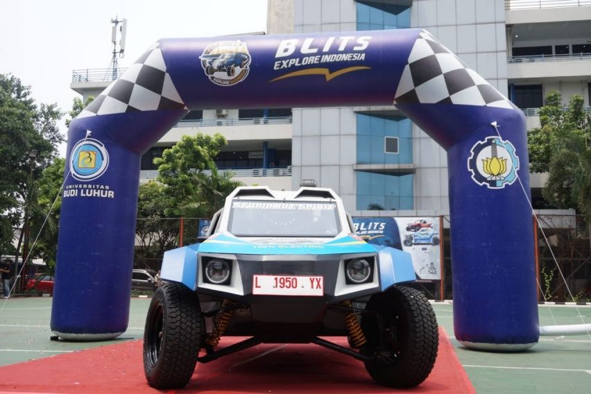 Bermodal Baterai 2.800 Cell, Mobil Listrik Blits Siap Ikuti Rally Dakar 2019