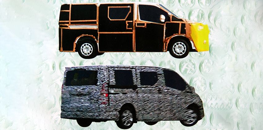 Toyota Hiace Spy Shots