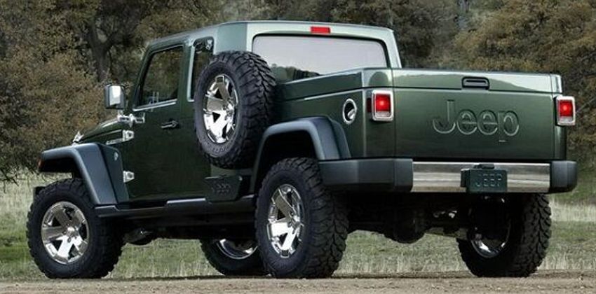 Jeep Gladiator 2015 rear