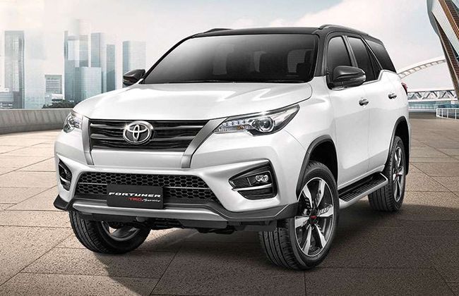 2019 Toyota Fortuner TRD Sportivo facelift debuts in Thailand | Zigwheels