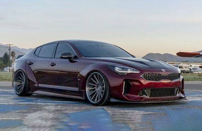 Kia Stinger now with a new Legato body kit