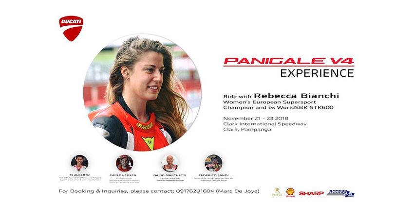 Panigale V4 experience WOMEN RIDER