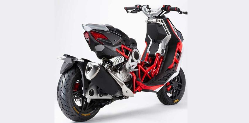 Italjet Dragster rear