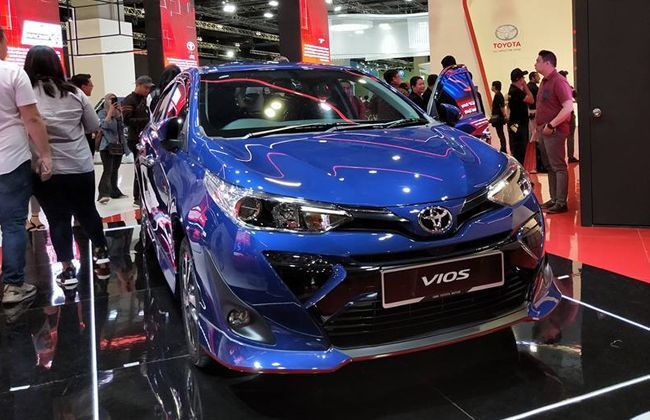 Updated Toyota Vios showcased at KLIMS 2018