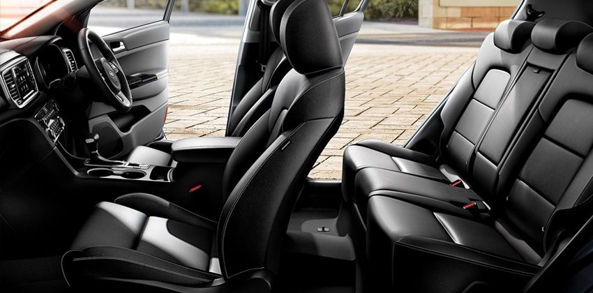 Kia Sportage Facelift Cabin
