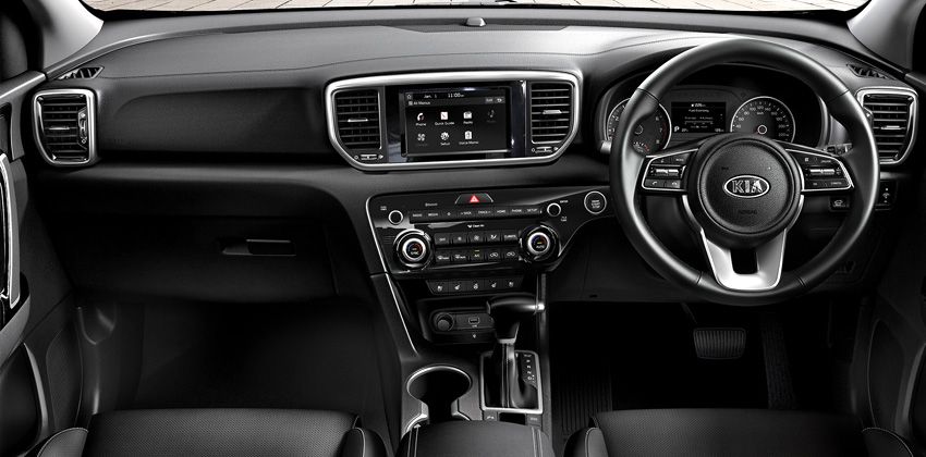 2019 Sportage Dashboard