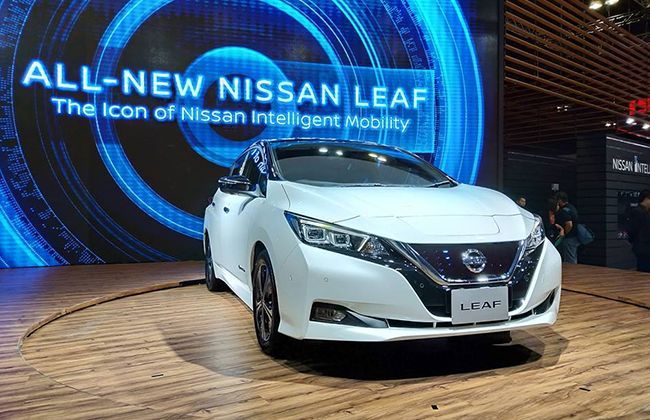 Nissan showcases the brand-new Leaf at KLIMS 2018