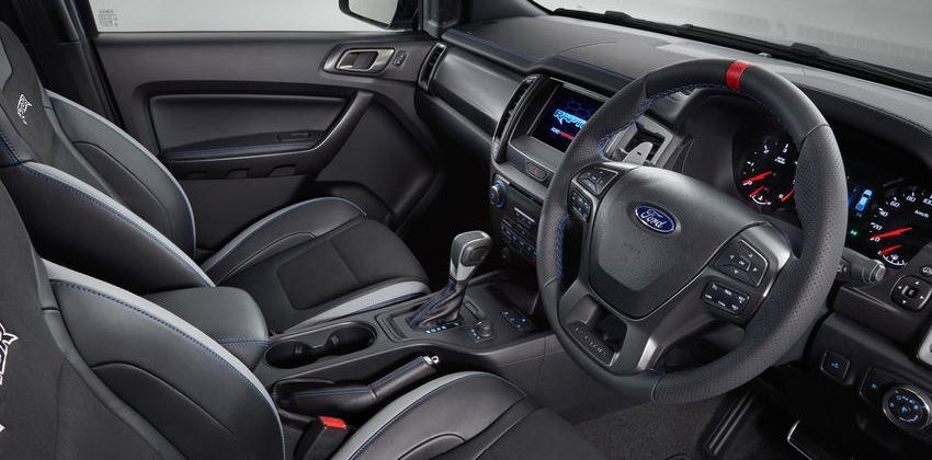 Ford Ranger Raptor cabin