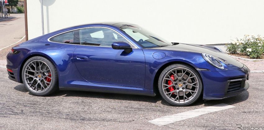  992-gen Porsche 911  SIDE