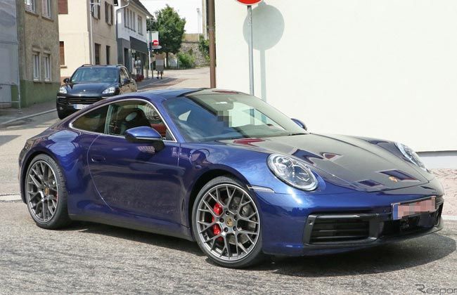 Leaked official photos of 992-gen Porsche 911 pop up online