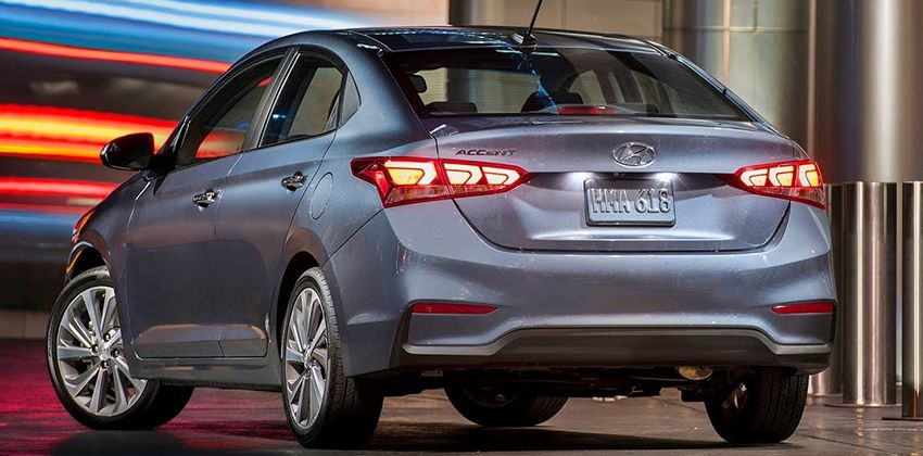 hyundai accent rear