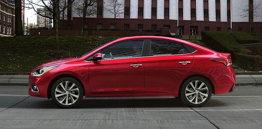 hyundai accent side