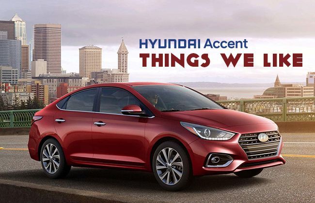 Hyundai Accent: 5 Things we like